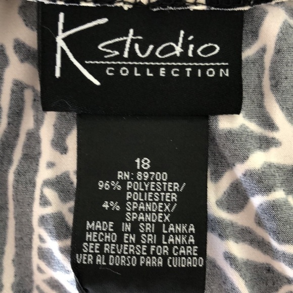 Nwt K Studio Sleeveless Dress And Jacket Size 18 - Picture 6 of 6